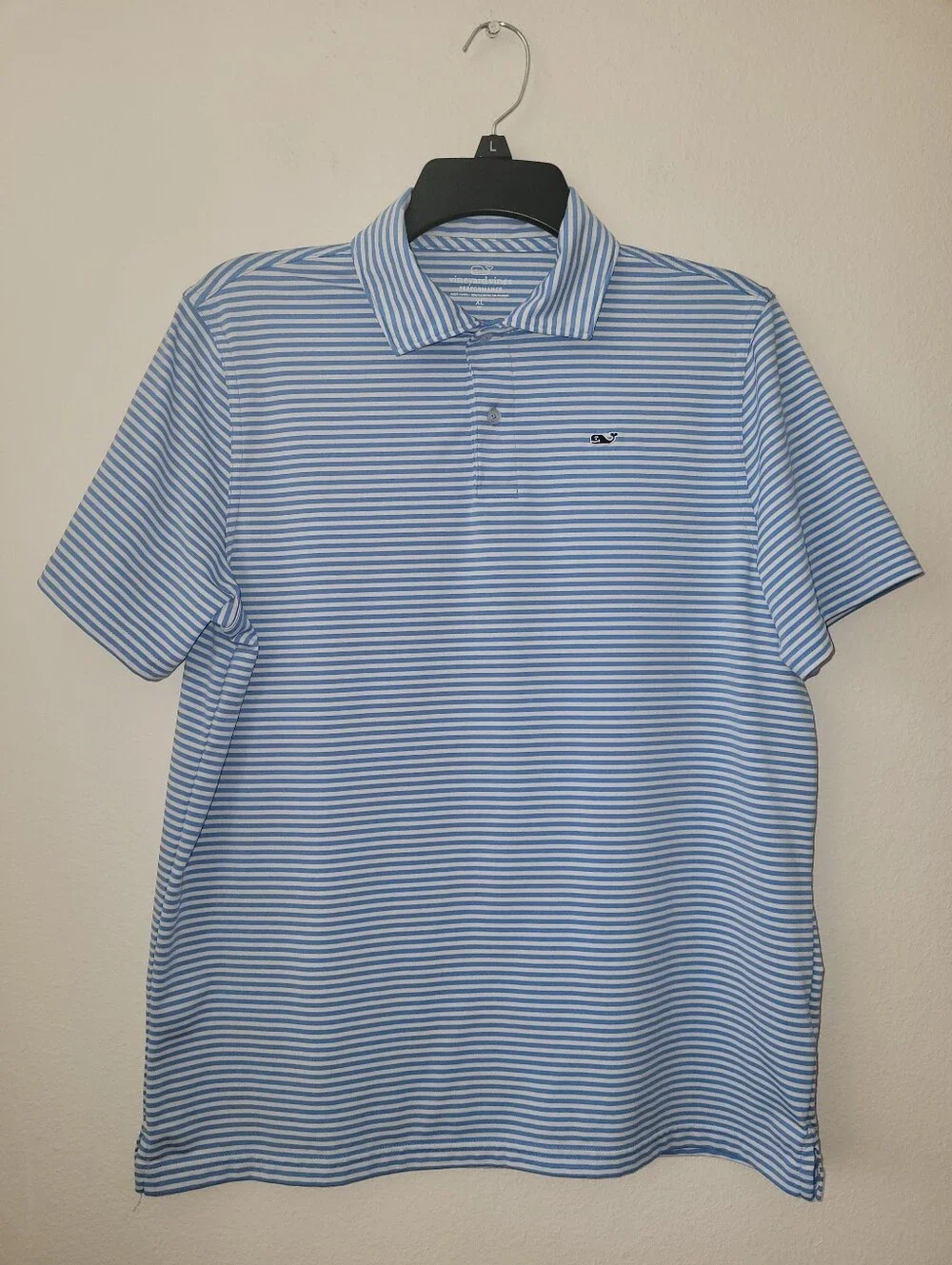 Vineyard Vines Boys XL(18) Bradley Stripe Sankaty Polo Shirt, Like New